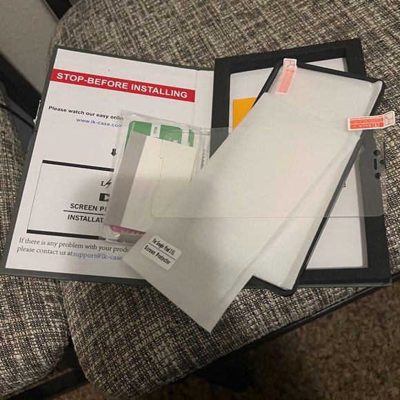 LK 2 Pack Clear Premium Tempered Glass Protector - Picture 2 of 7